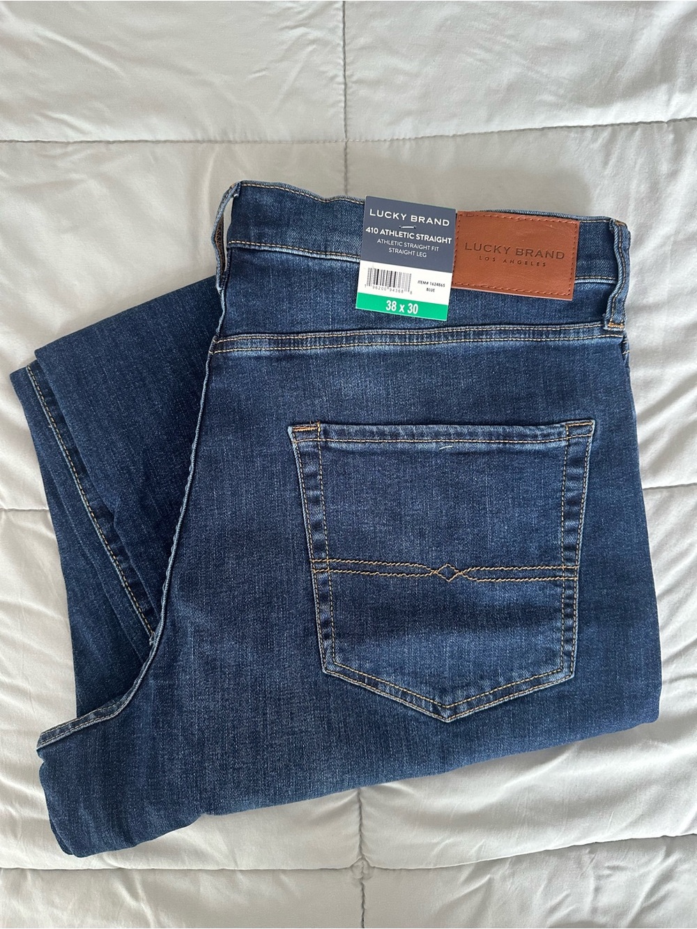 Lucky Brand Men's Slim Straight Jeans - Dark Indigo